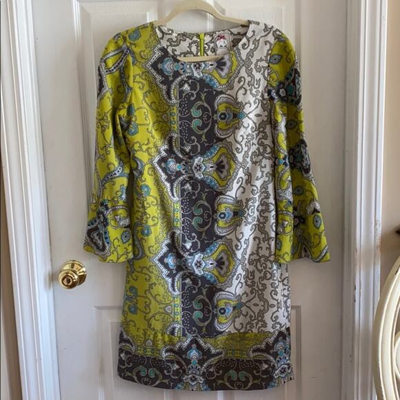 Yoano Baraschi Anthropologie women’s size M paisley print dress - Picture 1 of 7